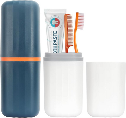 Portable Toothpaste and Brush Holder