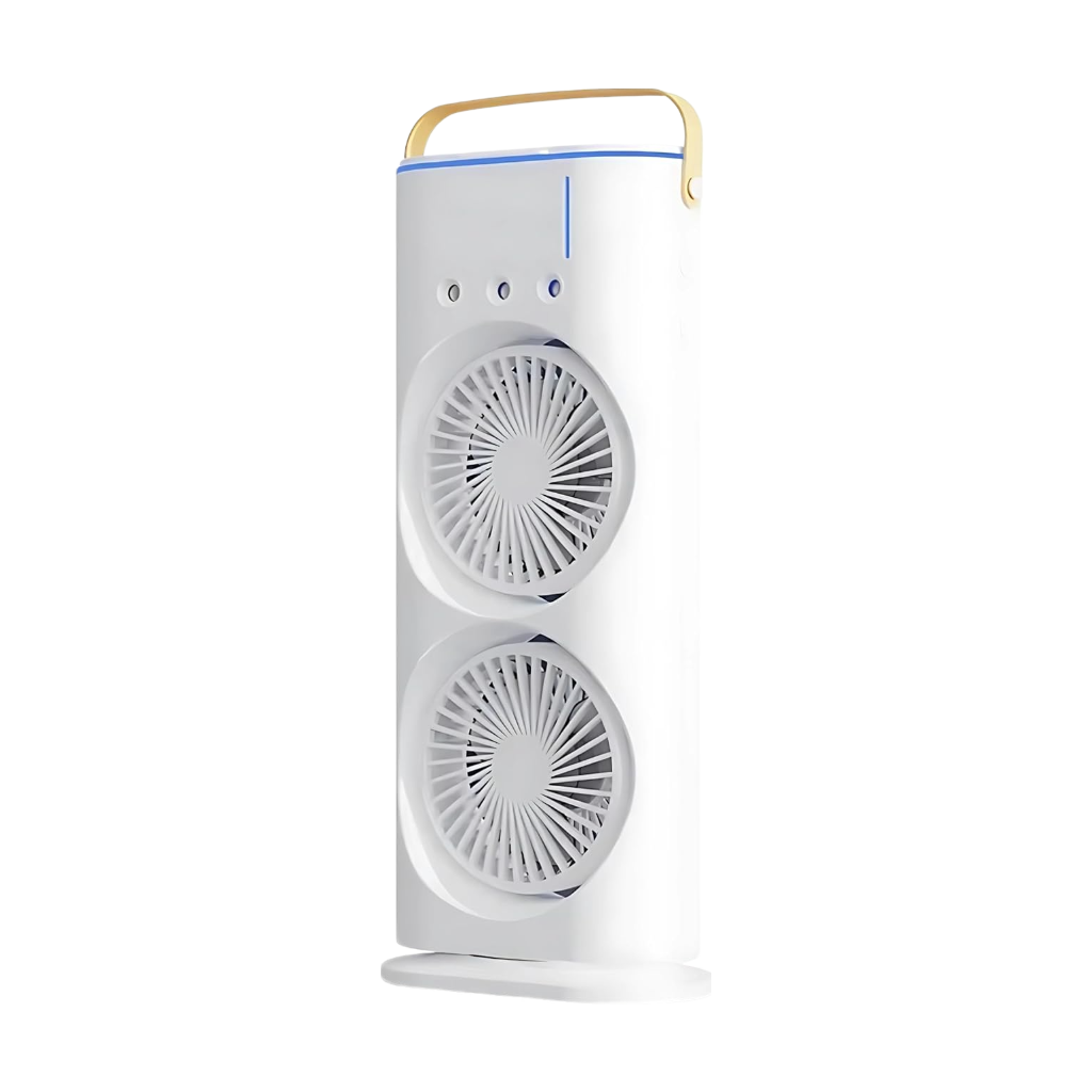 Portable Double Fan Mist Cooler