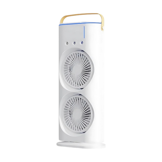 Portable Double Fan Mist Cooler